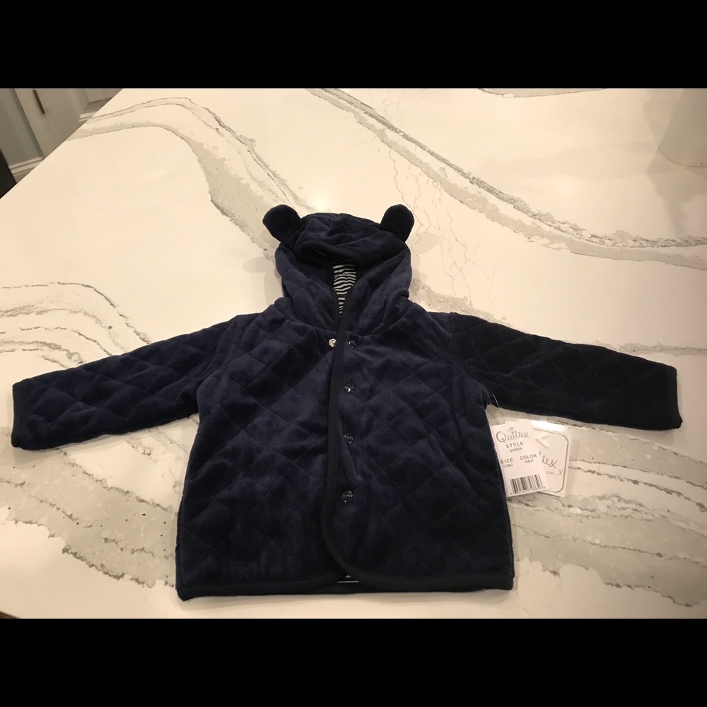 NWT Navy Quiltex jacket.